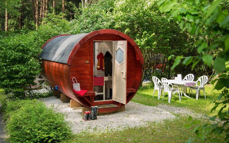 Camping voor 2 personen, met tuin in Beieren