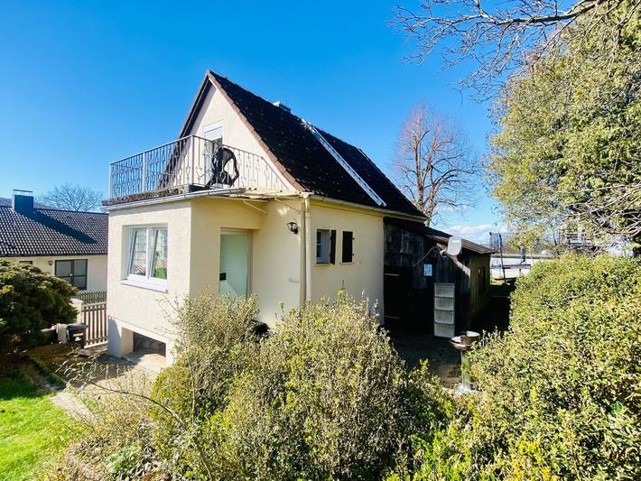 Ferienhaus für 5 Personen, mit Balkon und Terrasse sowie Garten und Ausblick in Weißenburg in Bayern