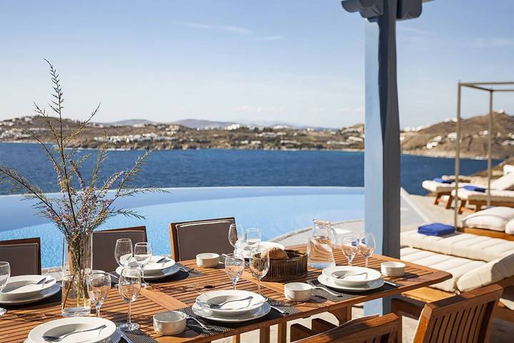 Villa für 10 Personen, mit Whirlpool und Garten sowie Terrasse auf Mykonos - 4