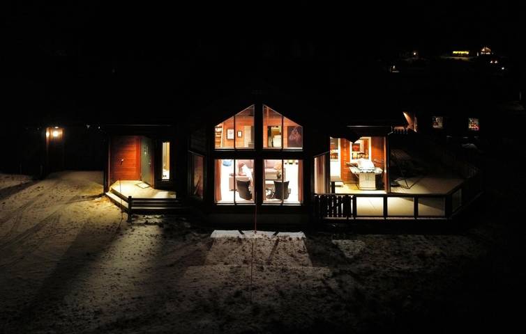 Ferienhaus für 9 Personen mit Terrasse in Valle