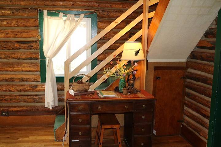 Blockhütte für 4 Personen, mit Terrasse - 1