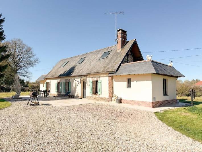 Maison de vacances pour 9 personnes, avec Balcon ainsi que Terrasse et Jardin