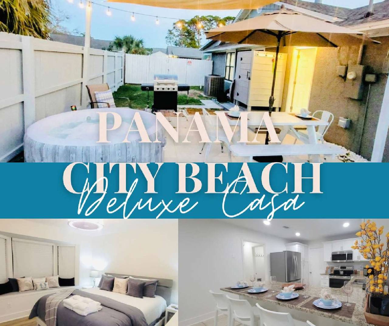 Vacation Rental for 12 Guests in Upper Grand Lagoon, Panama City (Florida)