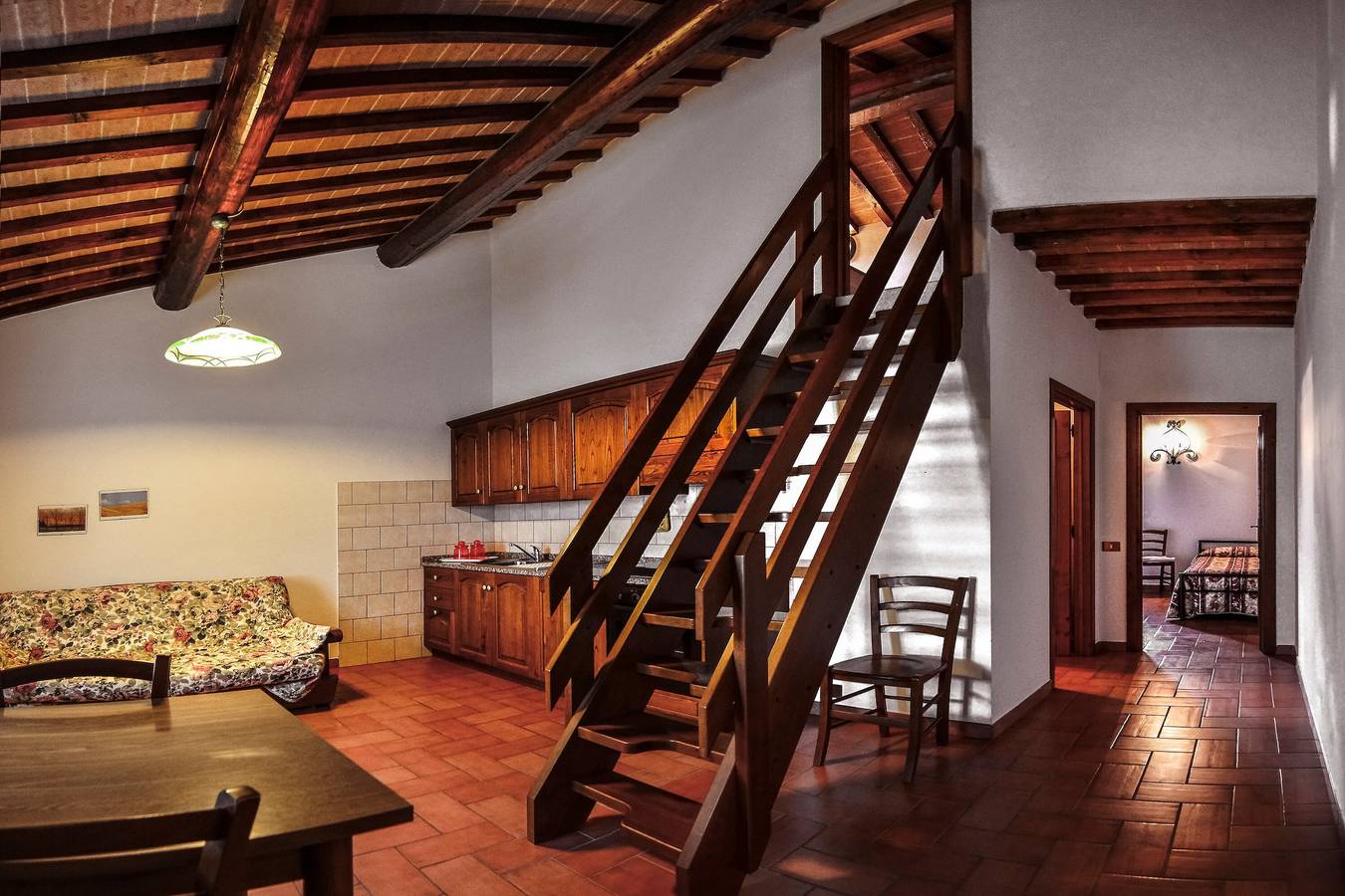 Ganze Wohnung, Apartment „Appartamento 9“ mit Gemeinschaftspool und Garten in Lajatico, Etruskische Küste