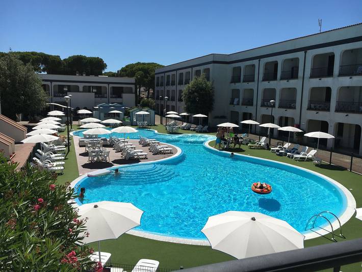 Appartamento per 8 persone, con piscina e terrazza in Provincia di Ferrara