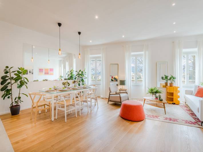 Appartamento vacanze per 8 persone, con piscina e giardino a Lucca