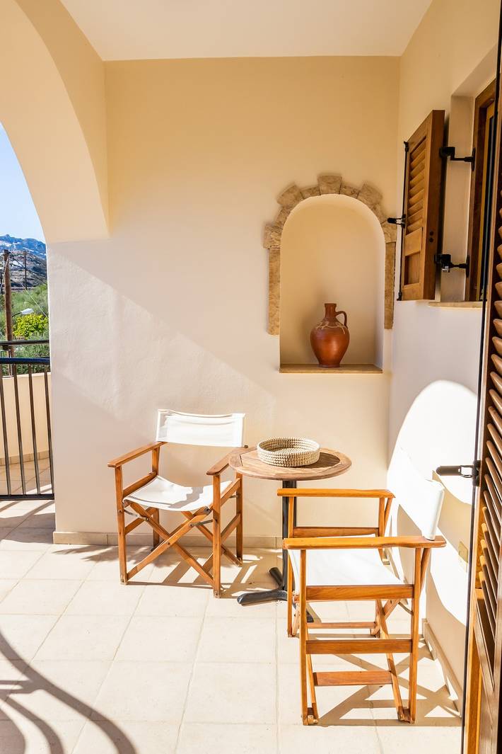 Studio für 3 Personen, mit Balkon und Garten auf Karpathos - 4