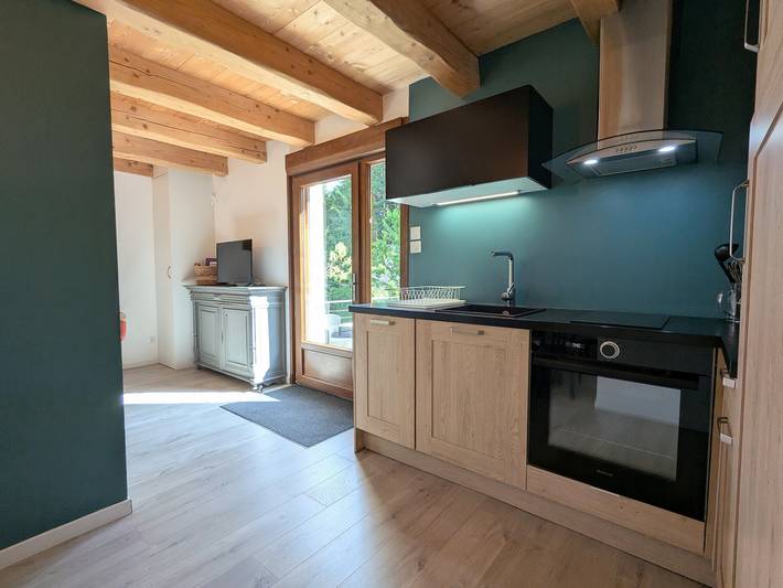 Appartement entier, Gîte élégant en pleine nature avec terrasse, départ randonnées, parking privé et équipements inclus in Le Tholy, Région d'Épinal