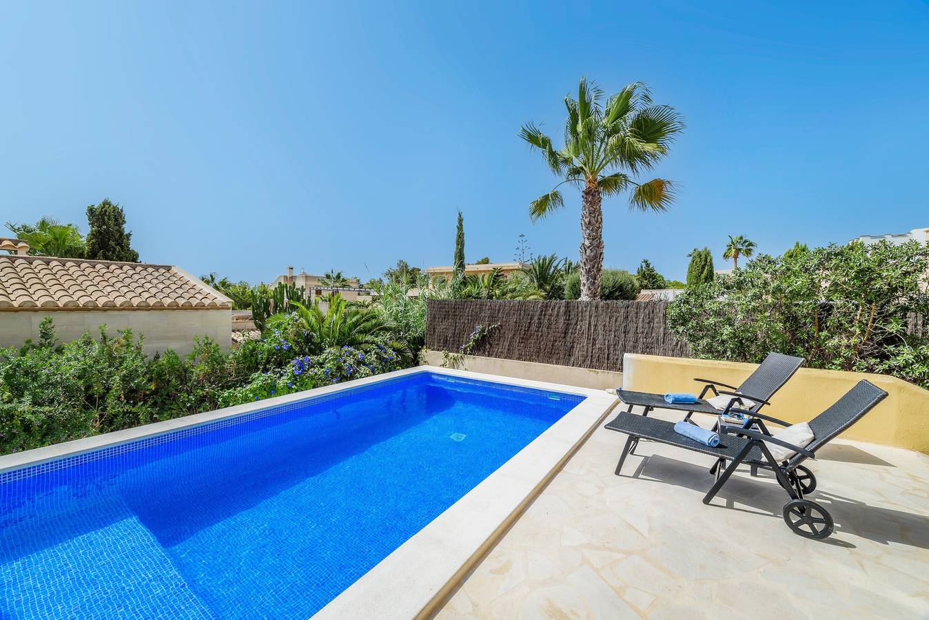 Ferienhaus Casa Folara mit Meerblick, Pool, Wlan, Terrasse und Garten in Cala Llombards, Santanyí
