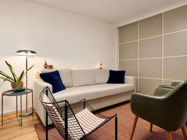 Ferienwohnung für 2 Personen, mit Balkon und Terrasse sowie Garten und Ausblick in Leinfelden-Echterdingen