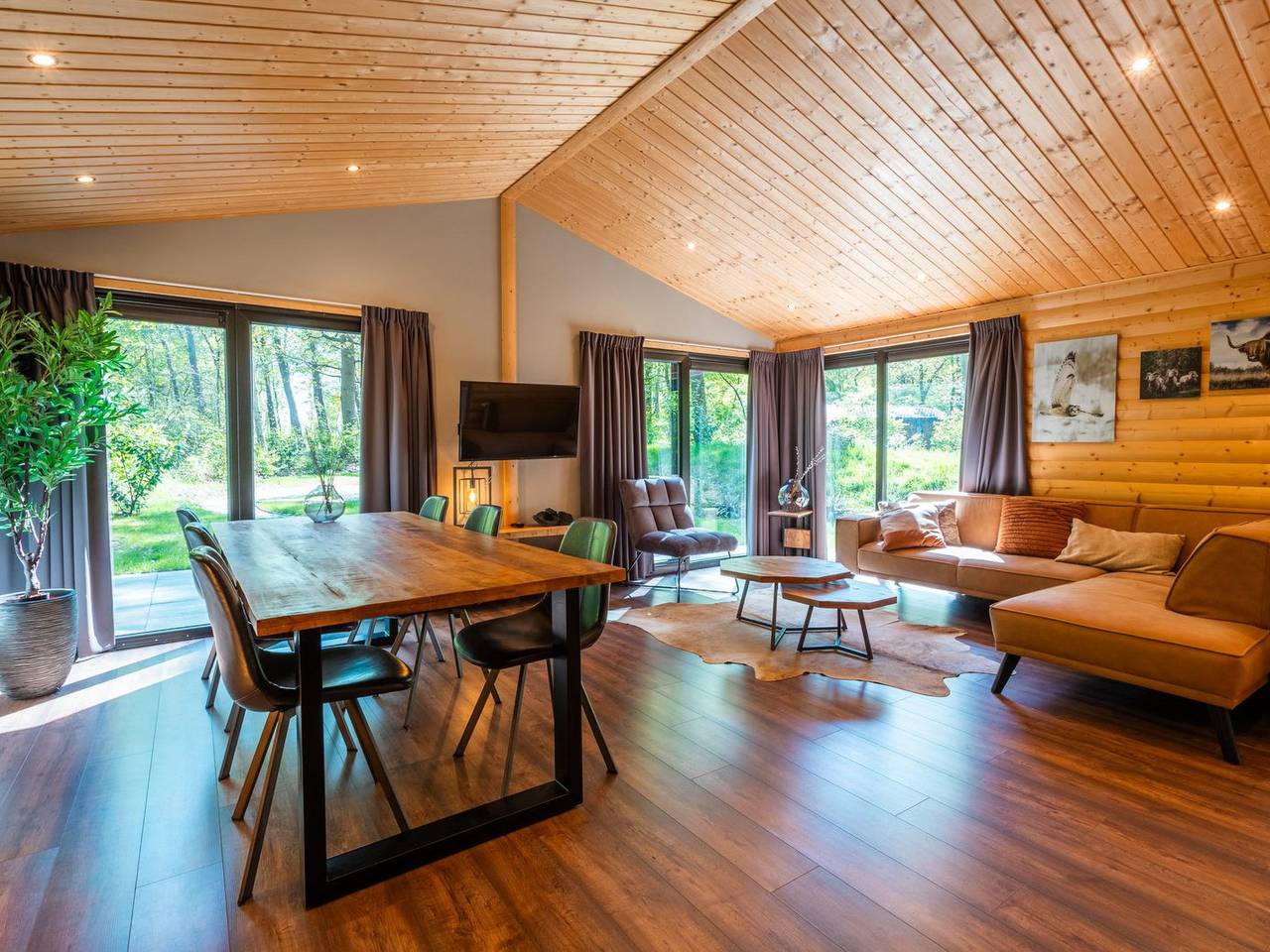 Vakantiepark De Wiltzangh - Esborg Lodge 6 in Ruinen, Nationalpark Dwingelderveld
