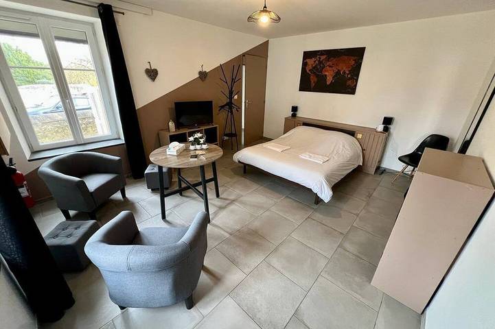 Appartement de vacances pour 2 personnes, avec jardin