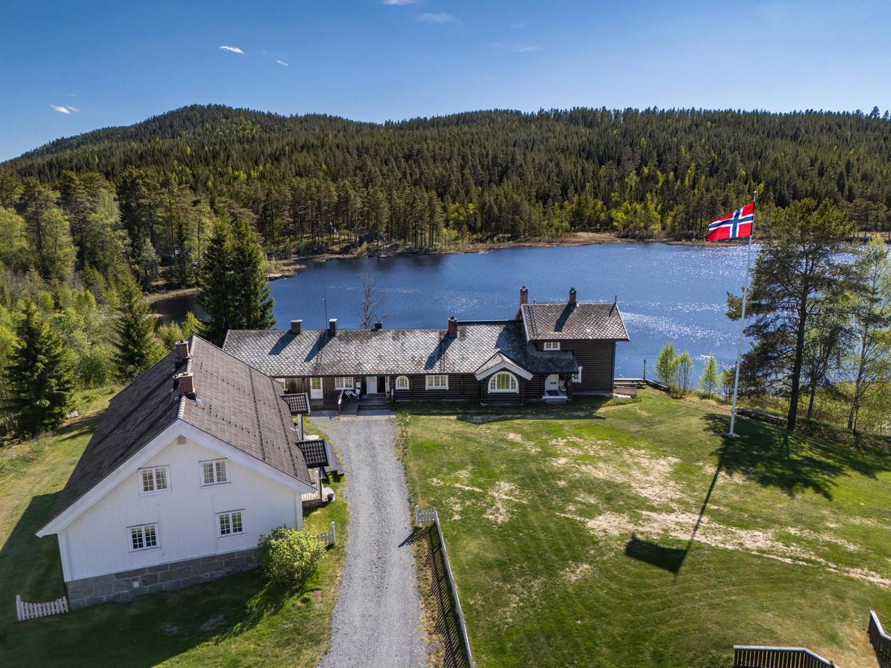 Kvitehuset - 60 min fra Osl - Natur - Innsjø in Stange