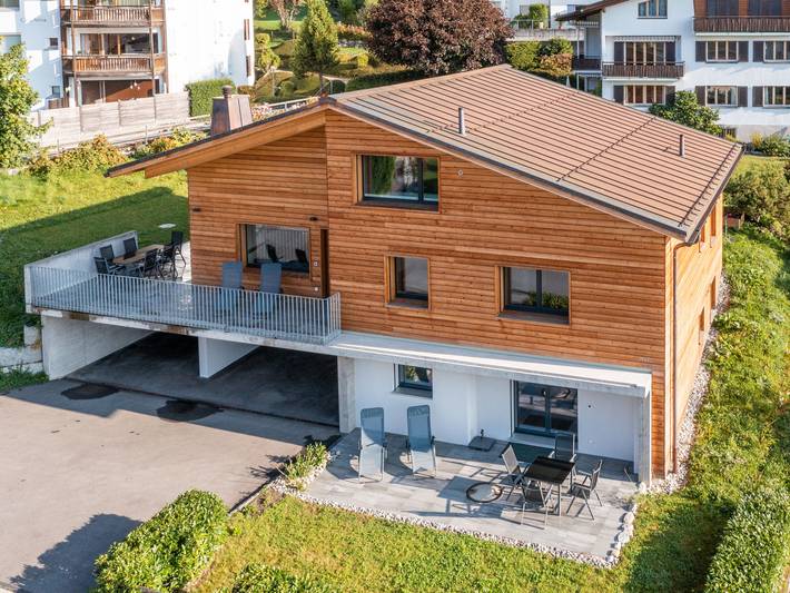 Ferienwohnung für 4 Personen, mit Terrasse in Flims