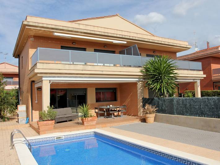 Maison de vacances pour 6 personnes, avec jardin ainsi que piscine et terrasse - 1