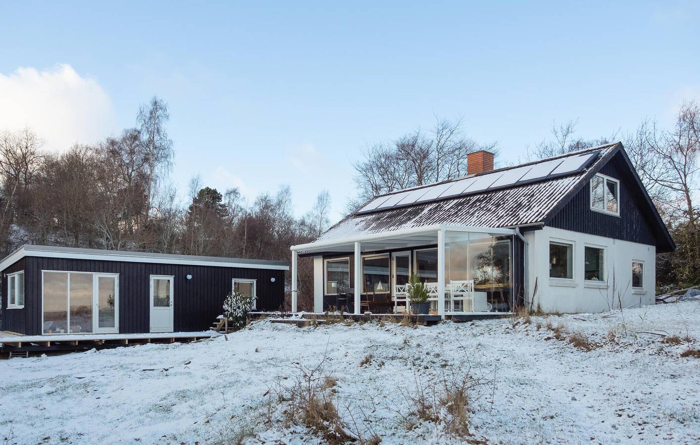 Ferienhaus für 8 Personen mit Terrasse in Knebel, Süddjursland