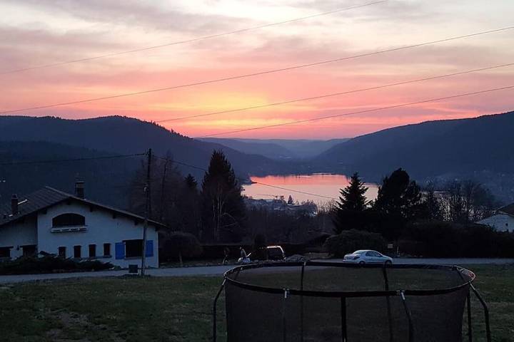 Gîte pour 4 personnes, avec terrasse et vue à Gérardmer