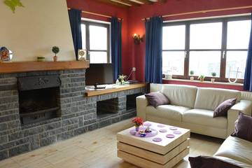 Cottage pour 15 personnes, avec terrasse ainsi que jardin et sauna, animaux acceptés dans Soy