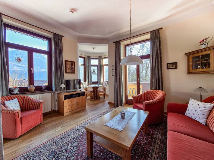 Ferienwohnung für 4 Personen, mit Balkon und Ausblick
