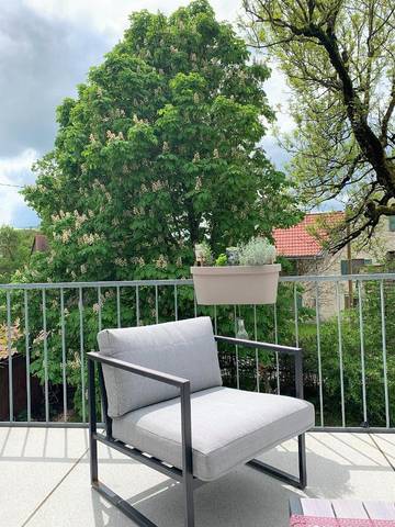 Ferienwohnung für 5 Personen, mit Garten und Ausblick in Memmingen