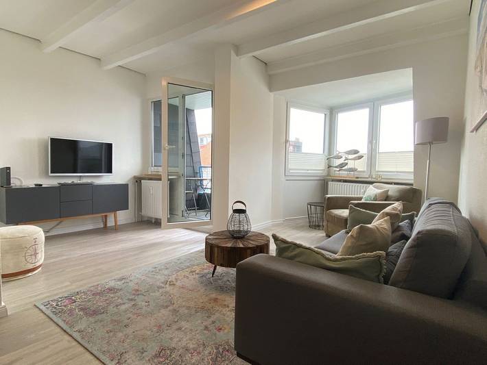 Ferienwohnung für 2 Personen, mit Balkon in St. Peter-Ording