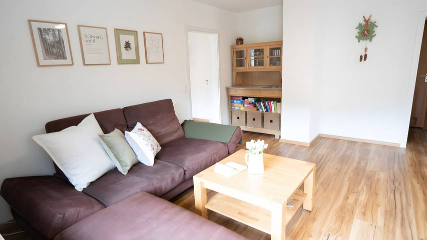 Appartement entier, Appartement "Heimatliebe Neu" avec vue sur les montagnes, terrasse privée et Wi-Fi in Todtnau, Forêt-Noire du Sud