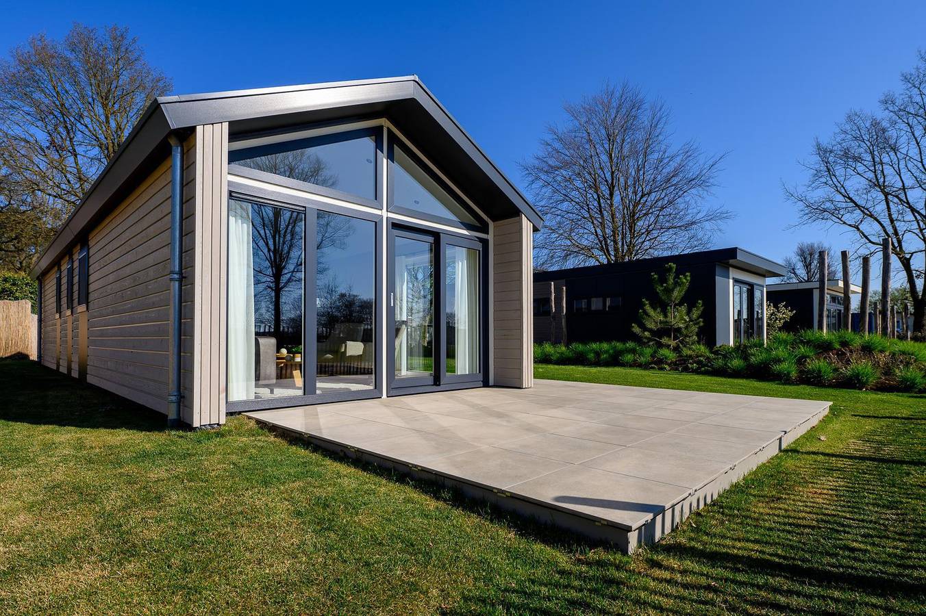 Chalet Charleston am Wasser für bis zu 4 Personen in Brüggen, Niederrhein