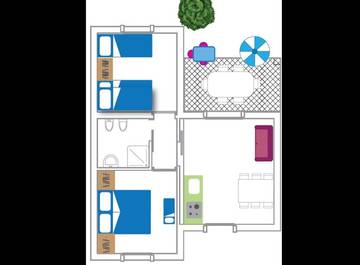 Ferienwohnung für 6 Personen in Castelnuovo del Garda, Gardasee-Berge, Bild 1