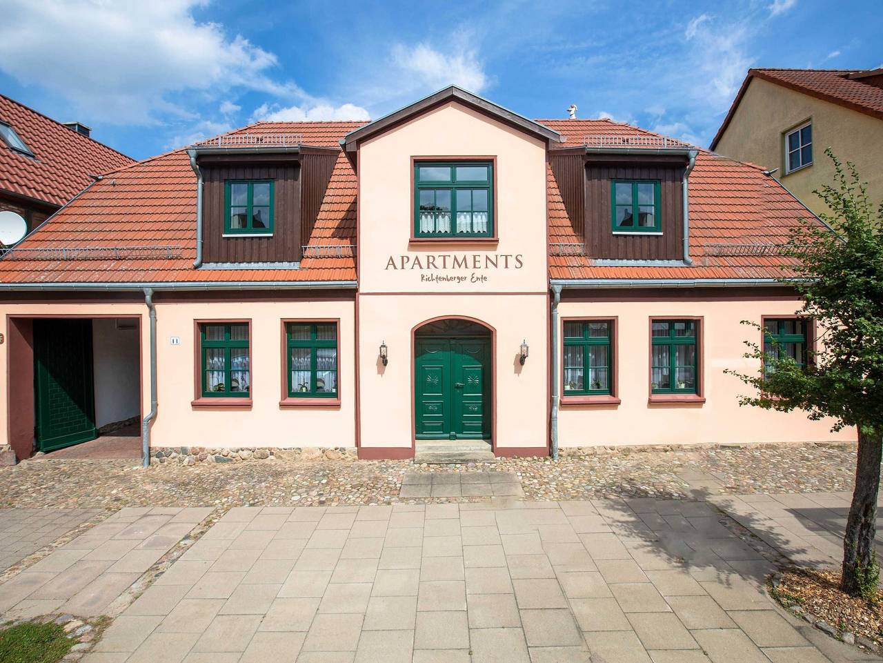 Ganze Ferienwohnung, Richtenberger Ente Apartments / Ferienwohnungen - Apartment 3 in Richtenberg, Vorpommern-Rügen