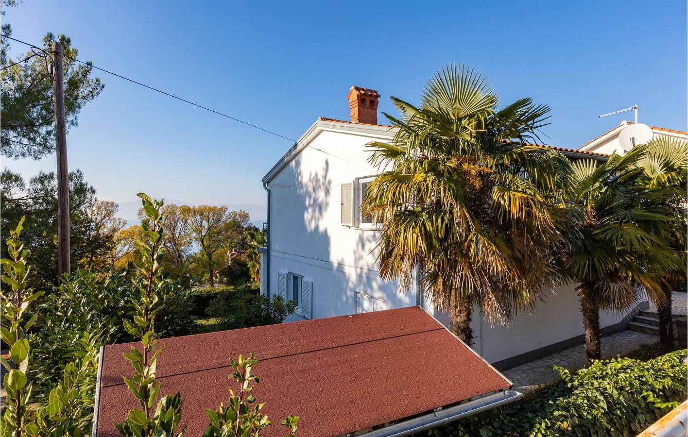 Cały apartament wypoczynkowy, Apartament wakacyjny dla 5 osób z taras in Njivice, Krk