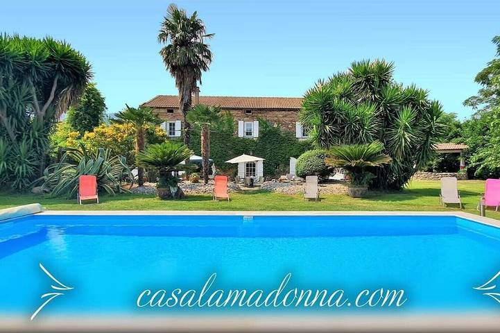 Maison de vacances pour 11 personnes, avec jardin