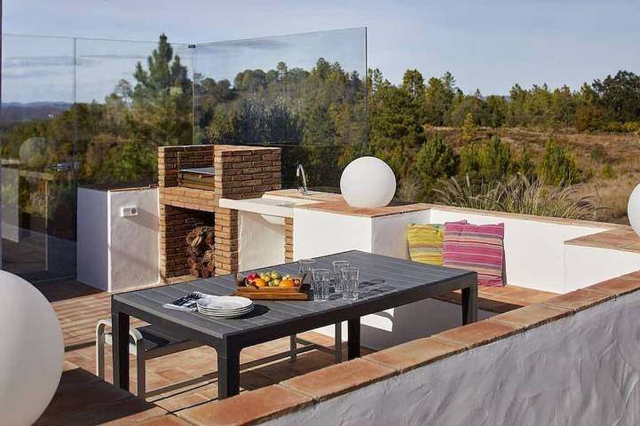 Ferienhaus für 4 Personen, mit Pool und Garten sowie Balkon, mit Haustier - 1