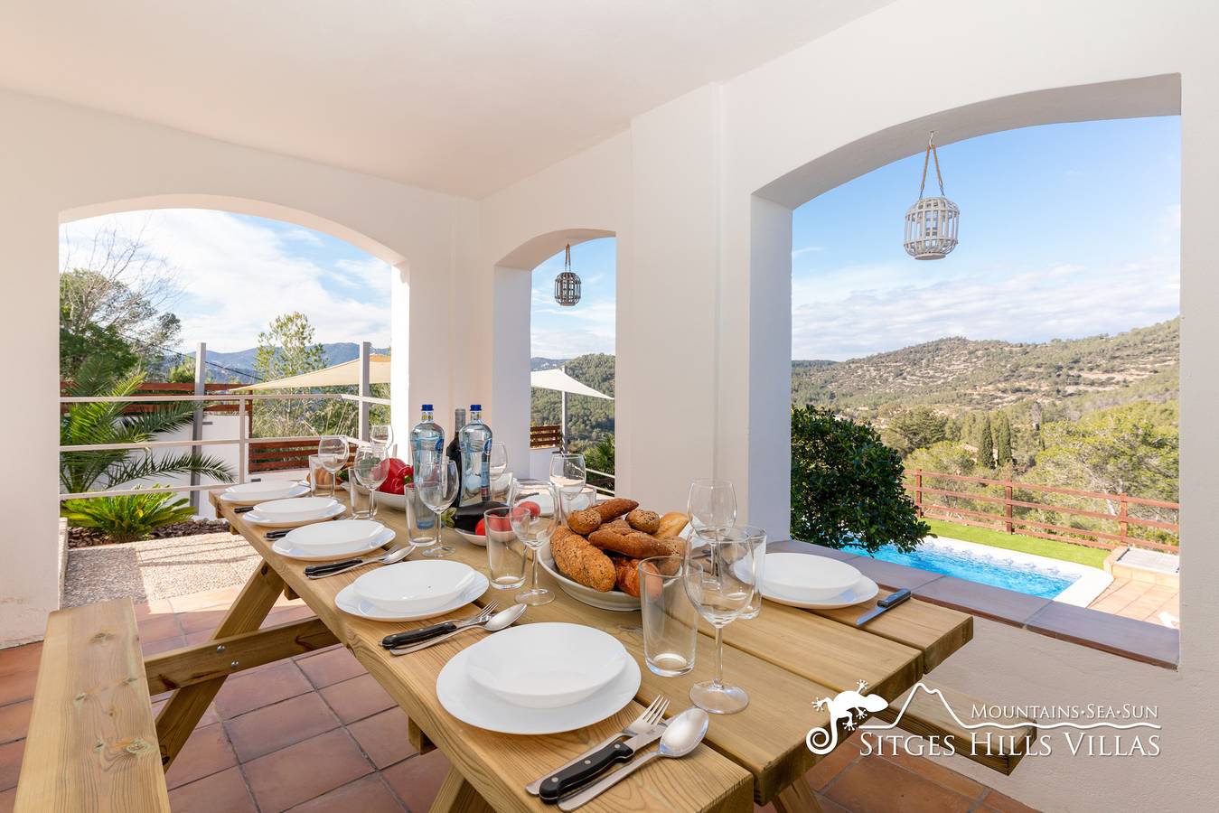 Villa Moments cerca de Sitges con piscina privada y jacuzzi in Olivella, Garraf