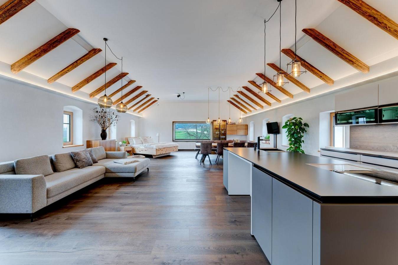 Studio Appartement 'Außergewöhnliches Loft' met uitzicht op de bergen en Wi-Fi, foto 8