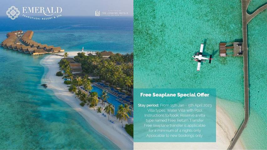 Bungalow dla 3 osób, z balkon i sauna oraz widok i basen w Malediwy