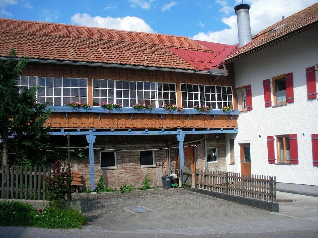 Am Ulrichsbrunnen in Wertach, Bayerisch Schwaben