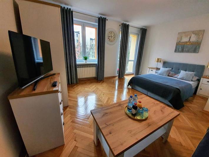 Apartament wakacyjny dla 4 osób, z Balkon i Widok w Hajnówka