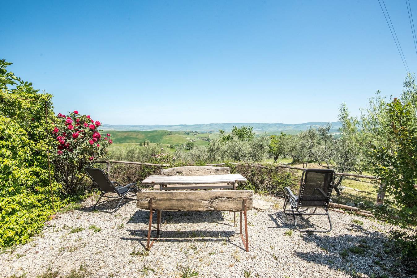 Apartamento entero, Apartamento de vacaciones para 4 personas con jardín in Castiglione d'Orcia region, Val d'Orcia