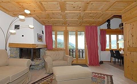 Hütte für 3 Personen, mit Ausblick und Garten in Davos