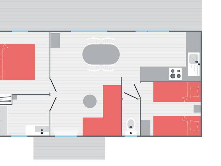 Camping für 4 Personen, mit Sauna in Vendée - 3