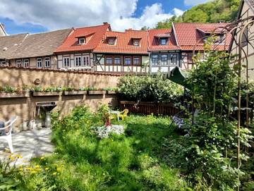 Ferienwohnung für 3 Personen, mit Terrasse und Garten, mit Haustier in Südharz