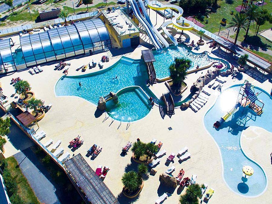 Camping Le Soleil de La Méditerranée - Mobile home 6 persons in Saint-Cyprien-Plage, Saint-Cyprien