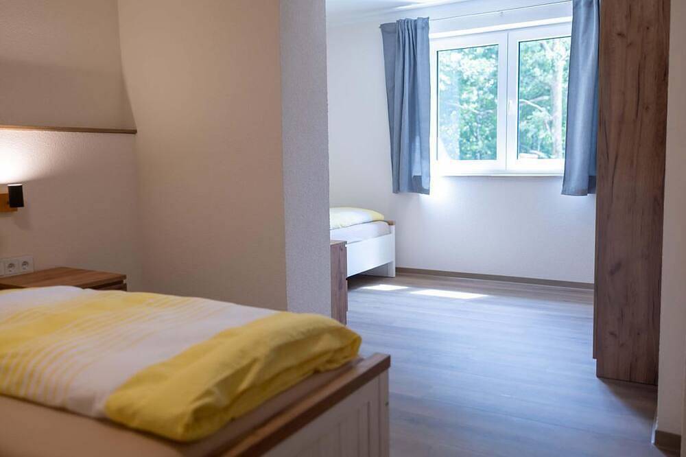 Ganze Wohnung, Wohnung 3, 2 Schlafräume - Ferienwohnungen im Waldhaus Sebnitz in Sebnitz, Elbsandsteingebirge