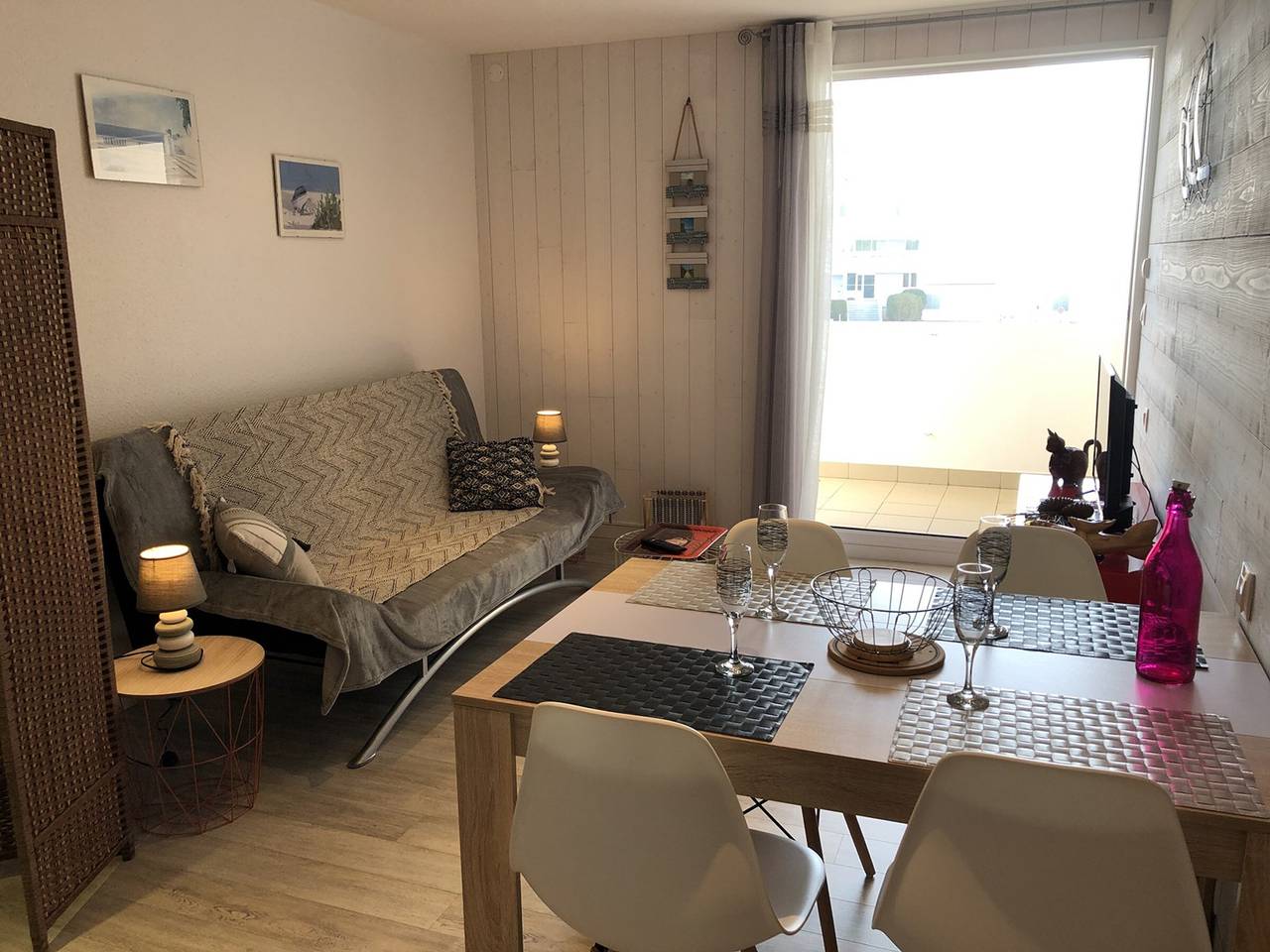 Apartamento entero, Apartamento 2 piezas para 4 personas a 200m de la playa, con balcón y parking - Saint-Hilaire-de-Riez in Saint-Hilaire-de-Riez, Vandea