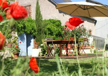 Maison d’hôte pour 4 personnes, avec vue et jardin à Montjean-sur-Loire