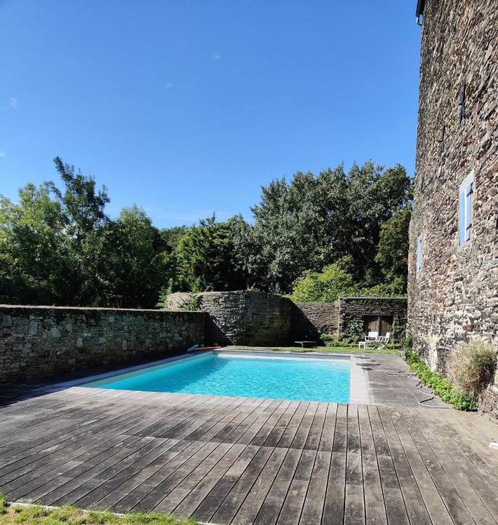 Maison de vacances pour 2 personnes, avec jardin ainsi que piscine et vue dans la Province du Brabant wallon