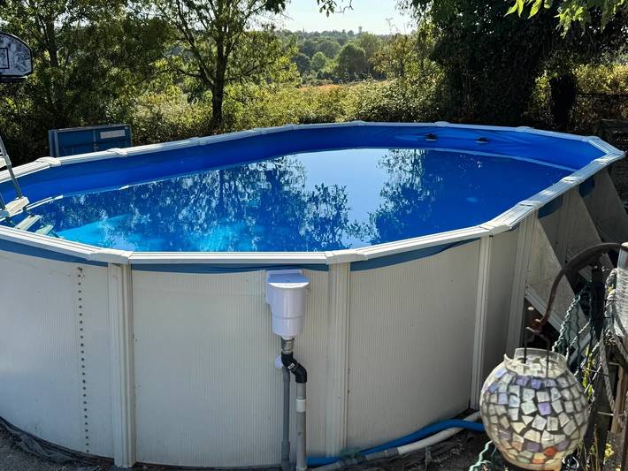 Ferienhaus „Gîte Des Hiboux“ mit Gemeinschaftspool, privater Terrasse und Wlan in Sanxay, Vienne