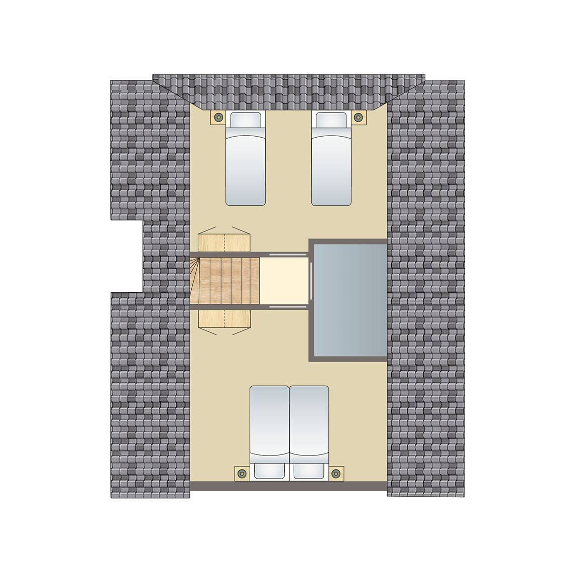 Bungalow für 4 Personen mit Terrasse in Drenthe