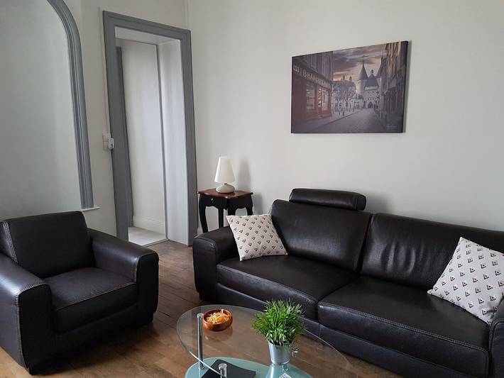 Appartement de vacances pour 4 personnes, avec jardin