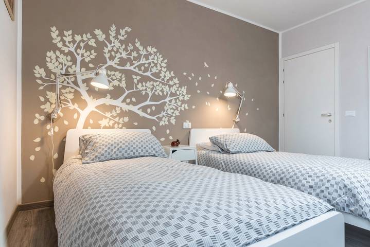 Apartamento inteiro, Apartamento "Le Quattro Stagioni", ideal para crianças, perto do lago com vista para a montanha in Levico Terme, Valsugana